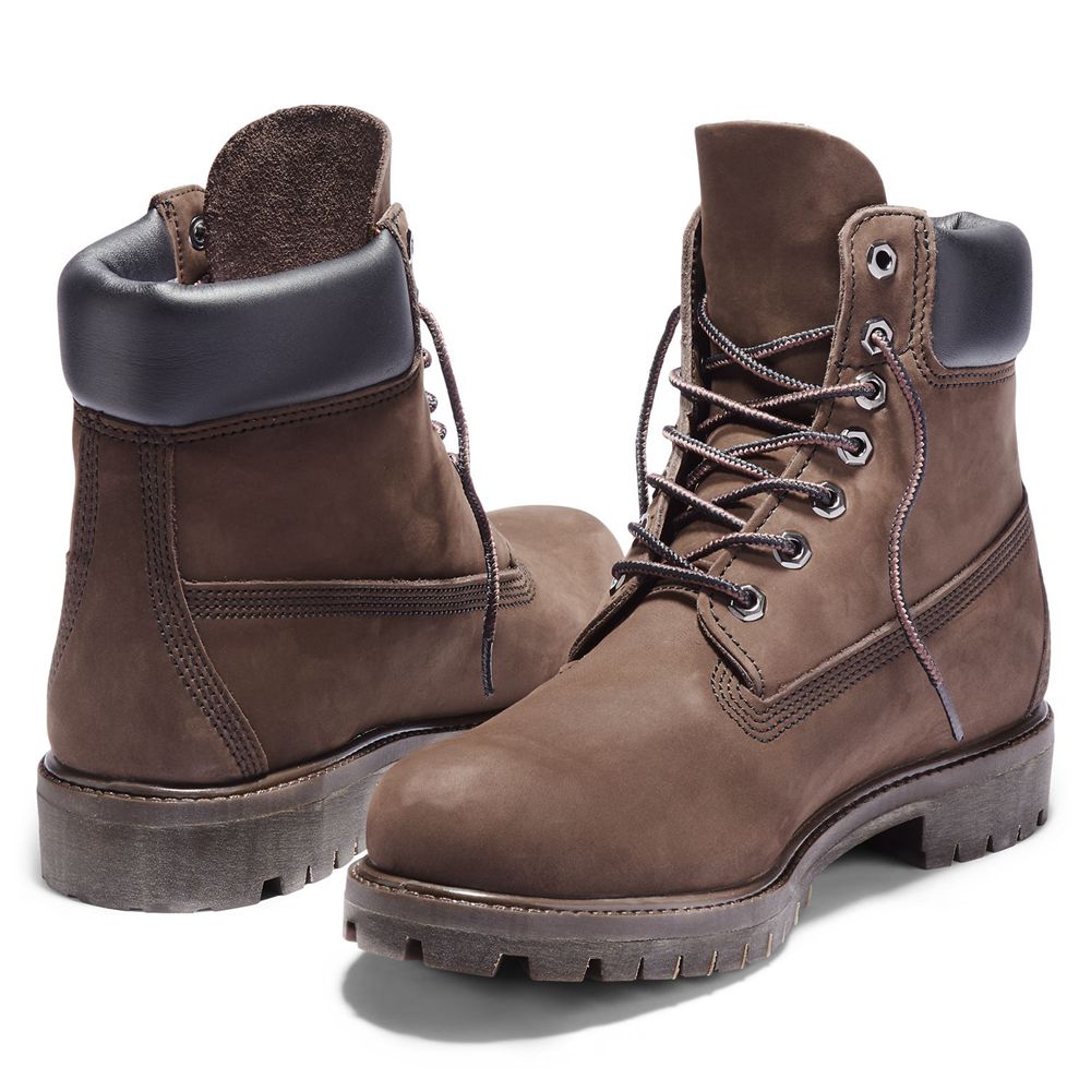 Bota Neve Masculino - Timberland 6-Inch Premium Impermeavel - URJCW3974 - Marrom